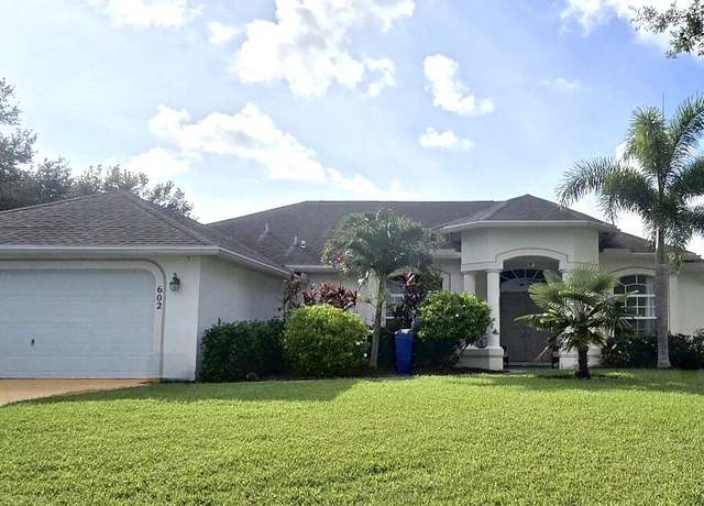 Property at 602 SW Pueblo Ter, Port Saint Lucie, FL 34953, 4 beds, 3 baths