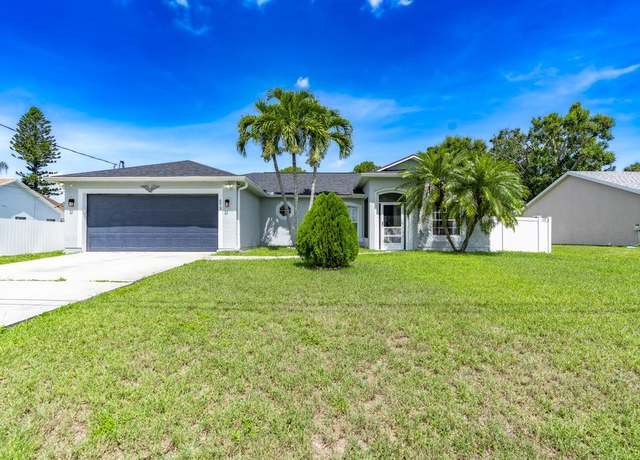 Property at 573 SW Cherryhill Rd, Port Saint Lucie, FL 34953, 3 beds, 2 baths