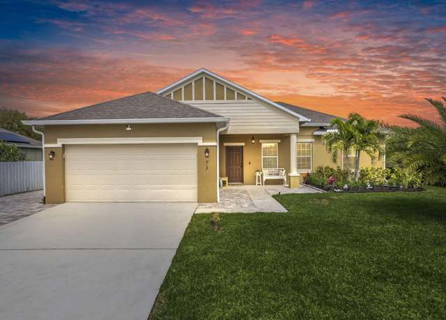 Property at 717 SW Mccomb Ave, Port Saint Lucie, FL 34953, 4 beds, 2 baths