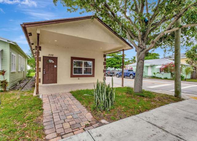 Property at 332 S E St, Lake Worth Beach, FL 33460, 3 beds, 1 bath