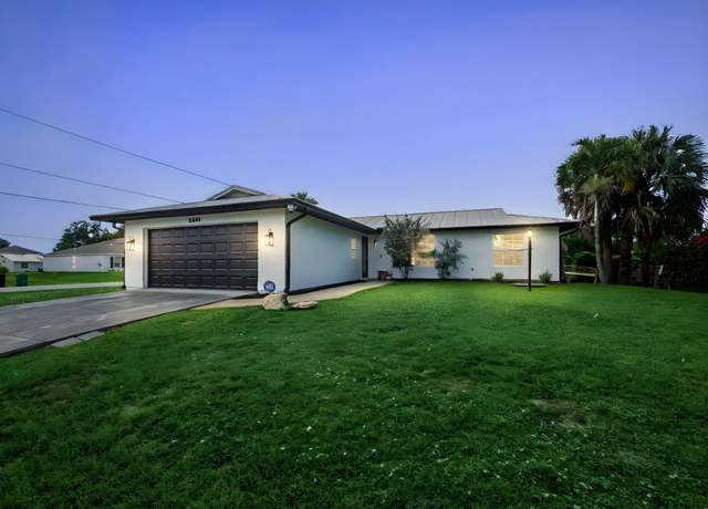 Property at 2501 SW Beverly St, Port Saint Lucie, FL 34953, 3 beds, 2 baths