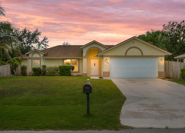 Property at 4525 NW Glazbrook St, Port Saint Lucie, FL 34983, 3 beds, 2 baths