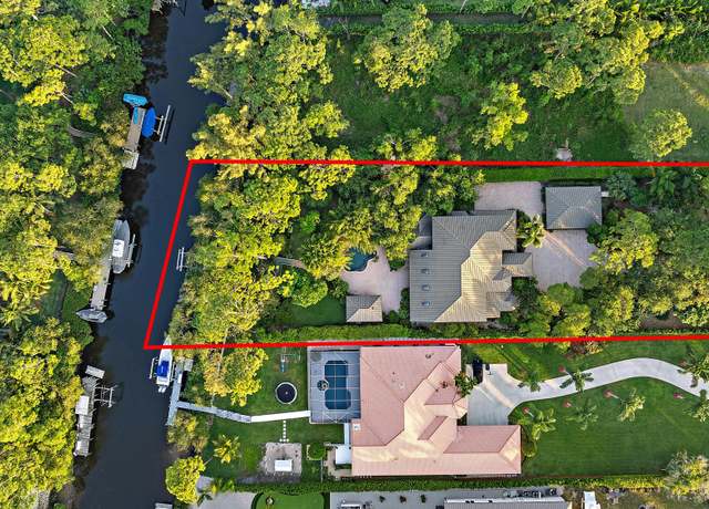 Property at 18907 SE Loxahatchee River Rd, Jupiter, FL 33458, 5 beds, 5 baths