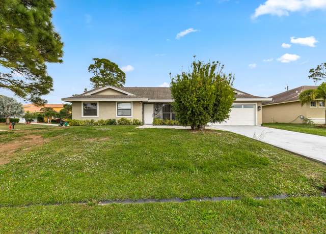 Property at 3601 SW Margela St, Port Saint Lucie, FL 34953, 3 beds, 2 baths