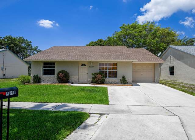Property at 5897 Corson Pl, Lake Worth, FL 33463, 4 beds, 2 baths