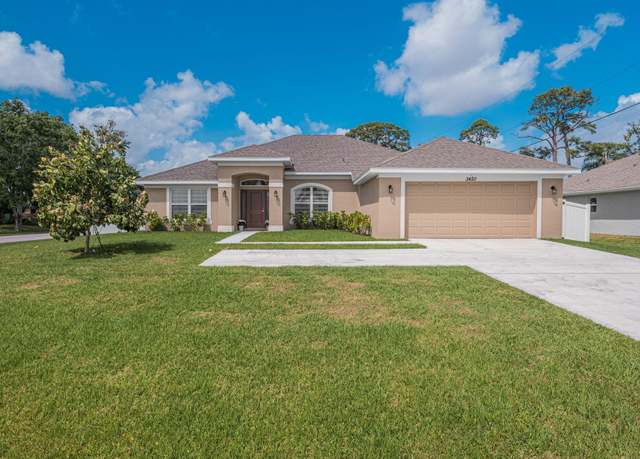 Property at 3450 SW Savona Blvd, Port Saint Lucie, FL 34953, 4 beds, 3 baths