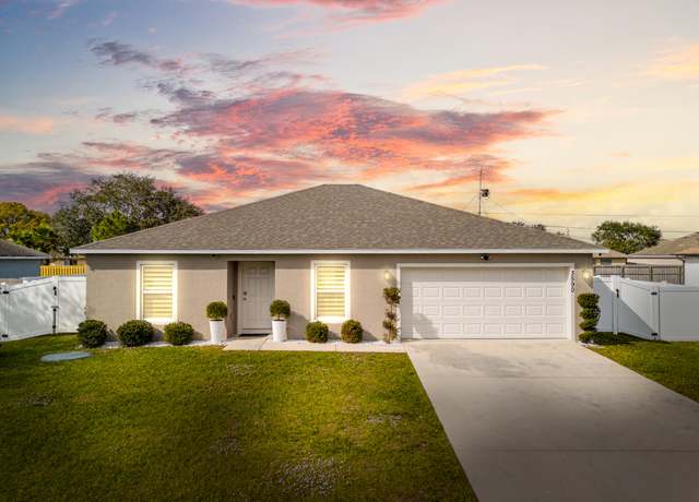Property at 3590 SW Vincennes St, Port Saint Lucie, FL 34953, 3 beds, 2 baths