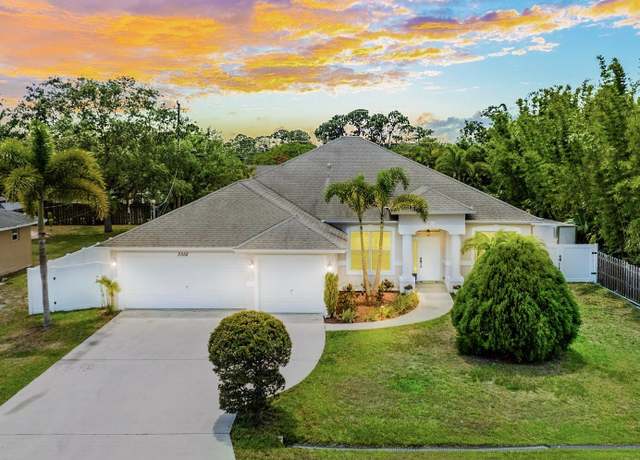 Property at 3552 SW Dellamano St, Port Saint Lucie, FL 34953, 4 beds, 3 baths