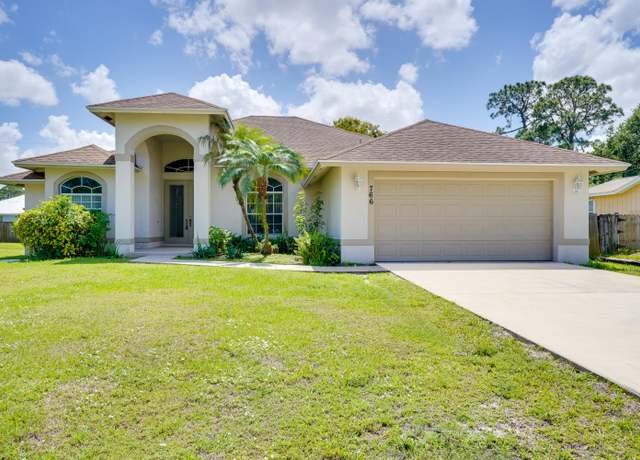 Property at 766 SW Duxbury Ave, Port Saint Lucie, FL 34983, 4 beds, 2 baths