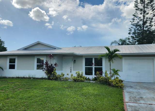 Property at 709 SW Nichols Ter, Port Saint Lucie, FL 34953, 3 beds, 2 baths