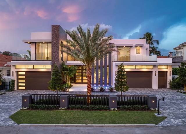 Property at 169 W Coconut Palm Rd, Boca Raton, FL 33432, 6 beds, 8.5 baths