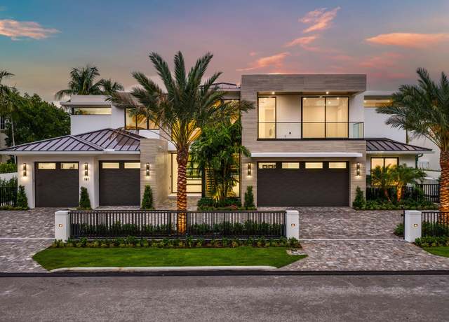 Property at 191 W Coconut Palm Rd, Boca Raton, FL 33432, 6 beds, 8.5 baths