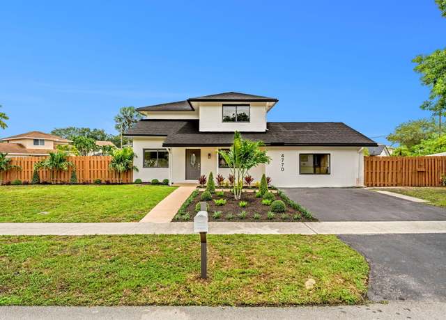 Property at 4770 NW 115th Way, Sunrise, FL 33323, 4 beds, 3.5 baths