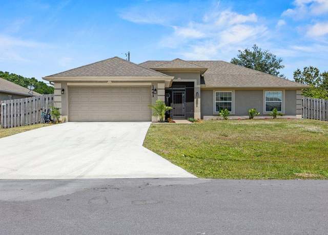 Property at 1441 SW Oriole Ln, Port Saint Lucie, FL 34953, 4 beds, 2 baths