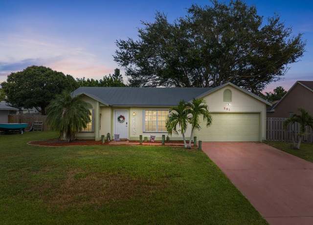 Property at 581 SW Dairy Rd, Port Saint Lucie, FL 34953, 3 beds, 2 baths