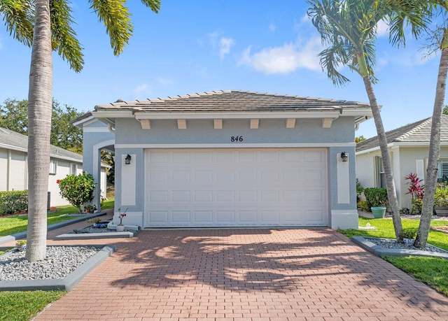 Property at 846 SW Rocky Bayou Ter, Port Saint Lucie, FL 34986, 2 beds, 2 baths
