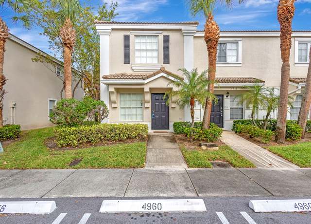 Property at 4956 Palmbrooke Cir, West Palm Beach, FL 33417, 2 beds, 2.5 baths