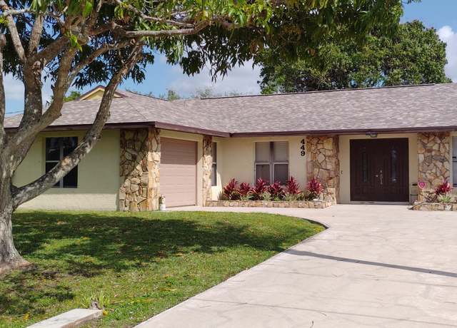 Property at 449 NW Marion Ave, Port Saint Lucie, FL 34983, 3 beds, 2 baths