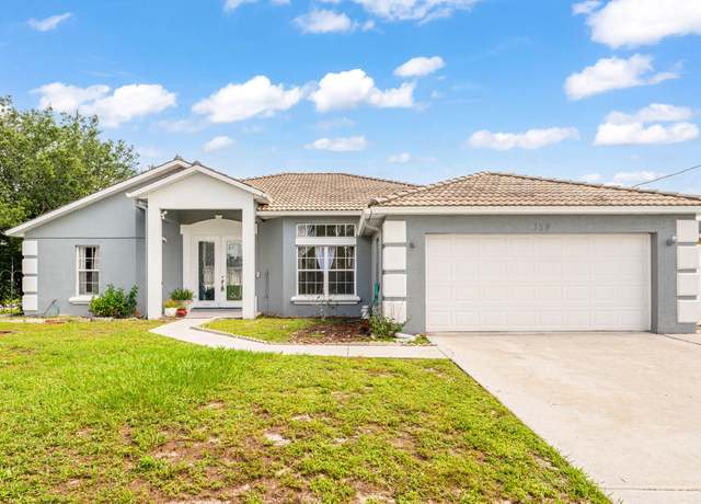 Property at 159 SW Sea Lion Rd, Port Saint Lucie, FL 34953, 4 beds, 3 baths