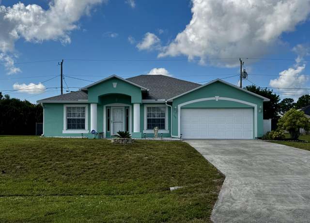Property at 484 SW Columbus Dr, Port Saint Lucie, FL 34953, 3 beds, 2 baths