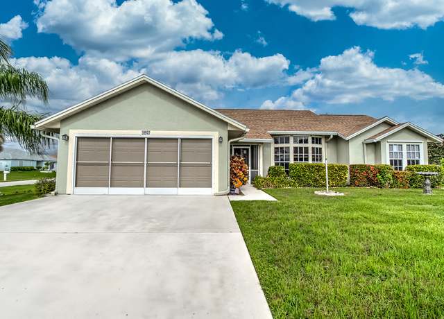 Property at 3892 SW Jablo St, Port Saint Lucie, FL 34953, 3 beds, 2 baths