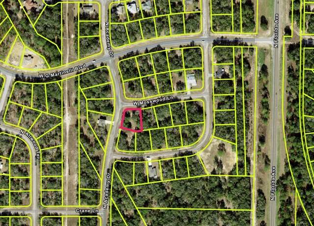 Property at 1425 W Mosswood Ln, Citrus Springs, FL 34434