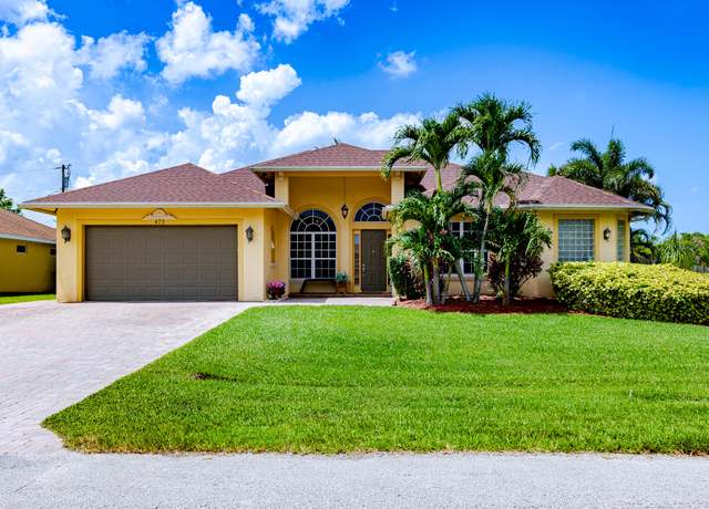 Property at 473 SW Dagget Ave, Port Saint Lucie, FL 34953, 5 beds, 3 baths