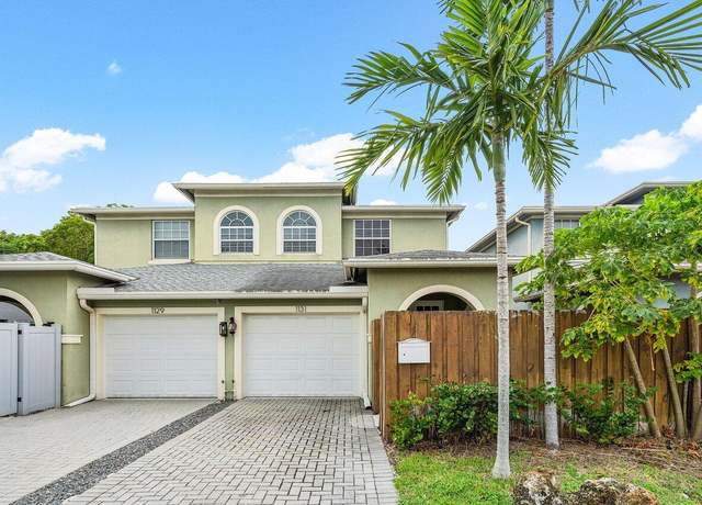 Property at 1131 NE 3rd Ave, Fort Lauderdale, FL 33304, 3 beds, 2.5 baths