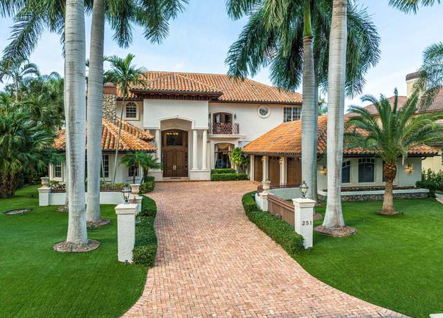 Property at 251 W Key Palm Rd, Boca Raton, FL 33432, 6 beds, 6.5 baths