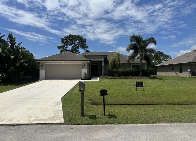 Property at 1206 SW Bargello Ave SW, Port Saint Lucie, FL 34953, 4 beds, 2 baths