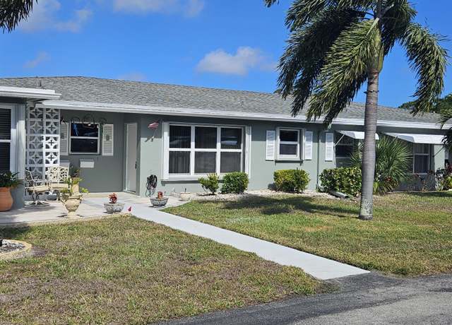 Property at 767 High Point Dr E Unit B, Delray Beach, FL 33445, 1 bed, 1.5 baths