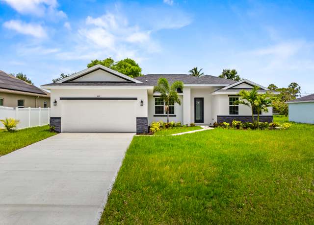 Property at 1641 SW Rutland St, Port Saint Lucie, FL 34987, 4 beds, 3 baths