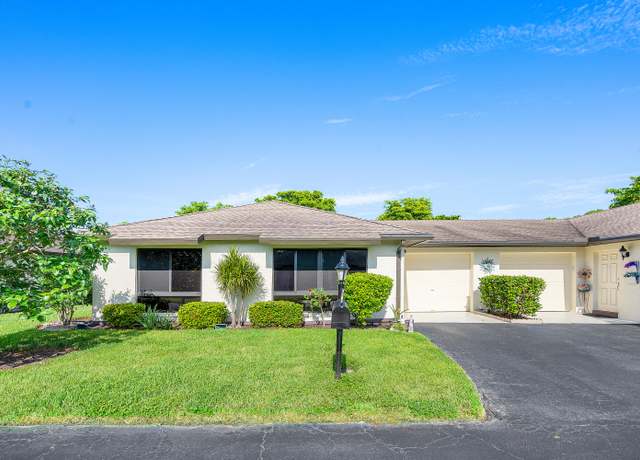 Property at 4903 Equestrian Cir Unit A, Boynton Beach, FL 33436, 2 beds, 2 baths