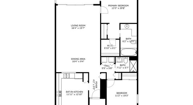 Photo of 5701 Fairway Park Dr #202, Boynton Beach, FL 33437