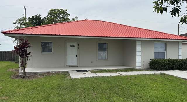 Photo of 496 E Jordan Blvd, Pahokee, FL 33476