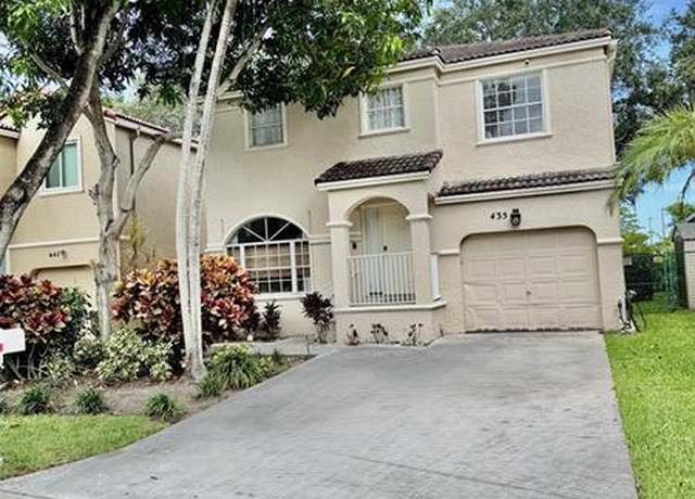 Property at 435 NW 87th Ter, Coral Springs, FL 33071, 3 beds, 2.5 baths