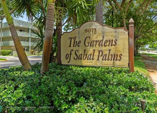Property at 6075 N Sabal Palm Blvd #301, Tamarac, FL 33319, 2 beds, 2 baths