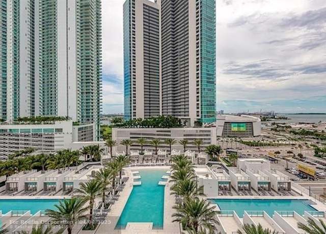 Property at 851 NE 1st Ave #2507, Miami, FL 33132, 2 beds, 3 baths