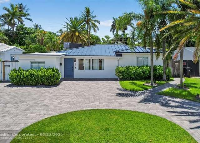Property at 1520 NE 16th Ave, Fort Lauderdale, FL 33304, 3 beds, 2 baths