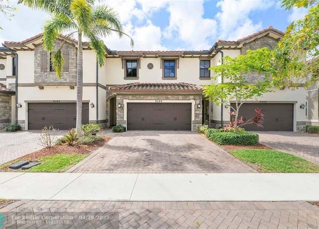 Property at 9584 S Town Parc Cir S #0, Parkland, FL 33076, 3 beds, 2.5 baths