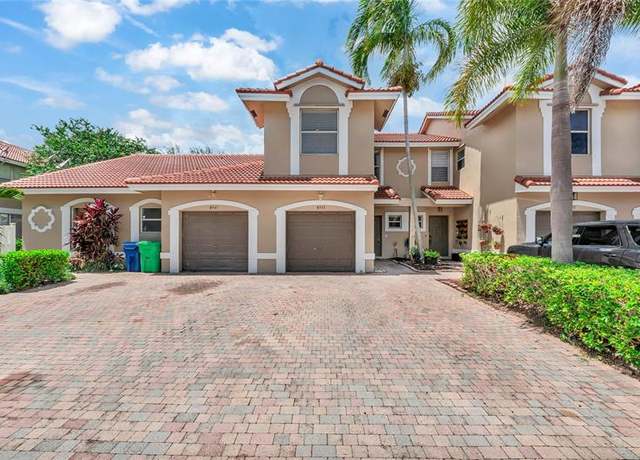 Property at 8933 NW 54th St, Sunrise, FL 33351, 3 beds, 2.5 baths