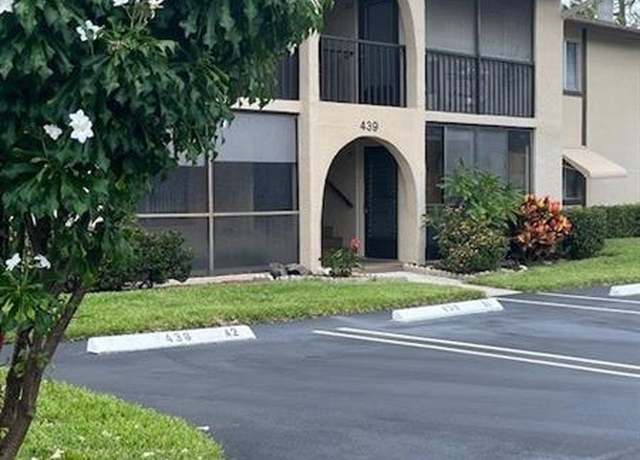 Property at 439 Pine Glen Ln Unit D-1, Green Acres, FL 33463, 2 beds, 2 baths