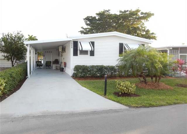Property at 2960 SW 54th St, Dania, FL 33312, 2 beds, 2 baths