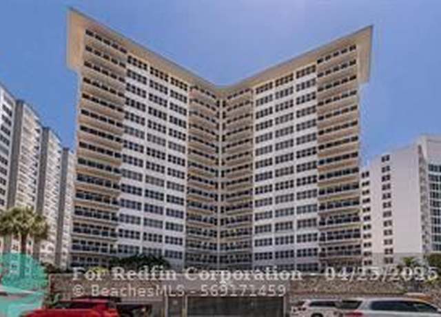 Property at 3700 Galt Ocean Dr #1412, Fort Lauderdale, FL 33308, 1 bed, 1 bath