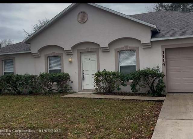 Property at 1114 SW Abbey Ave, Port St. Lucie, FL 34953, 3 beds, 2 baths