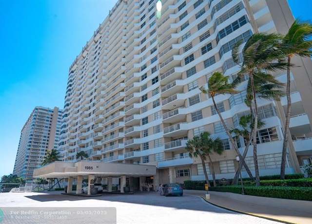 Property at 1985 S Ocean Dr Unit 11B, Hallandale, FL 33009, 1 bed, 1.5 baths