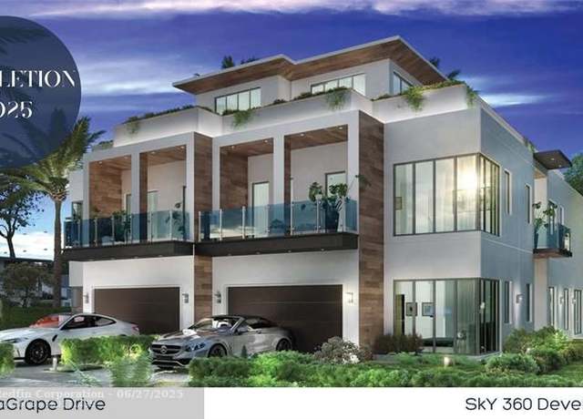 Property at 4524 Seagrape Dr Unit 1 North, Lauderdale By The Sea, FL 33308, 4 beds, 4 baths