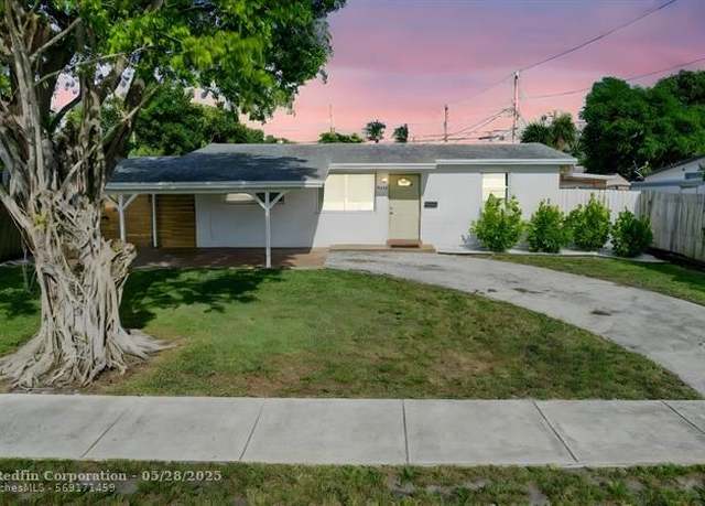 Property at 4106 NW 12th Ter, Fort Lauderdale, FL 33309, 3 beds, 2 baths