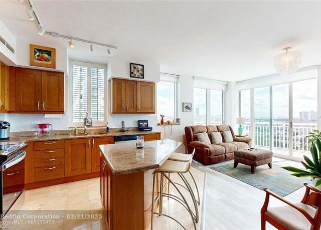 Property at 1745 E Hallandale Beach Blvd Unit 1906W, Hallandale, FL 33009, 2 beds, 2 baths