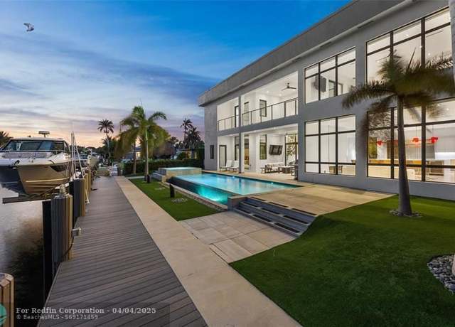 Property at 2410 NE 48th St, Lighthouse Point, FL 33064, 5 beds, 5.5 baths